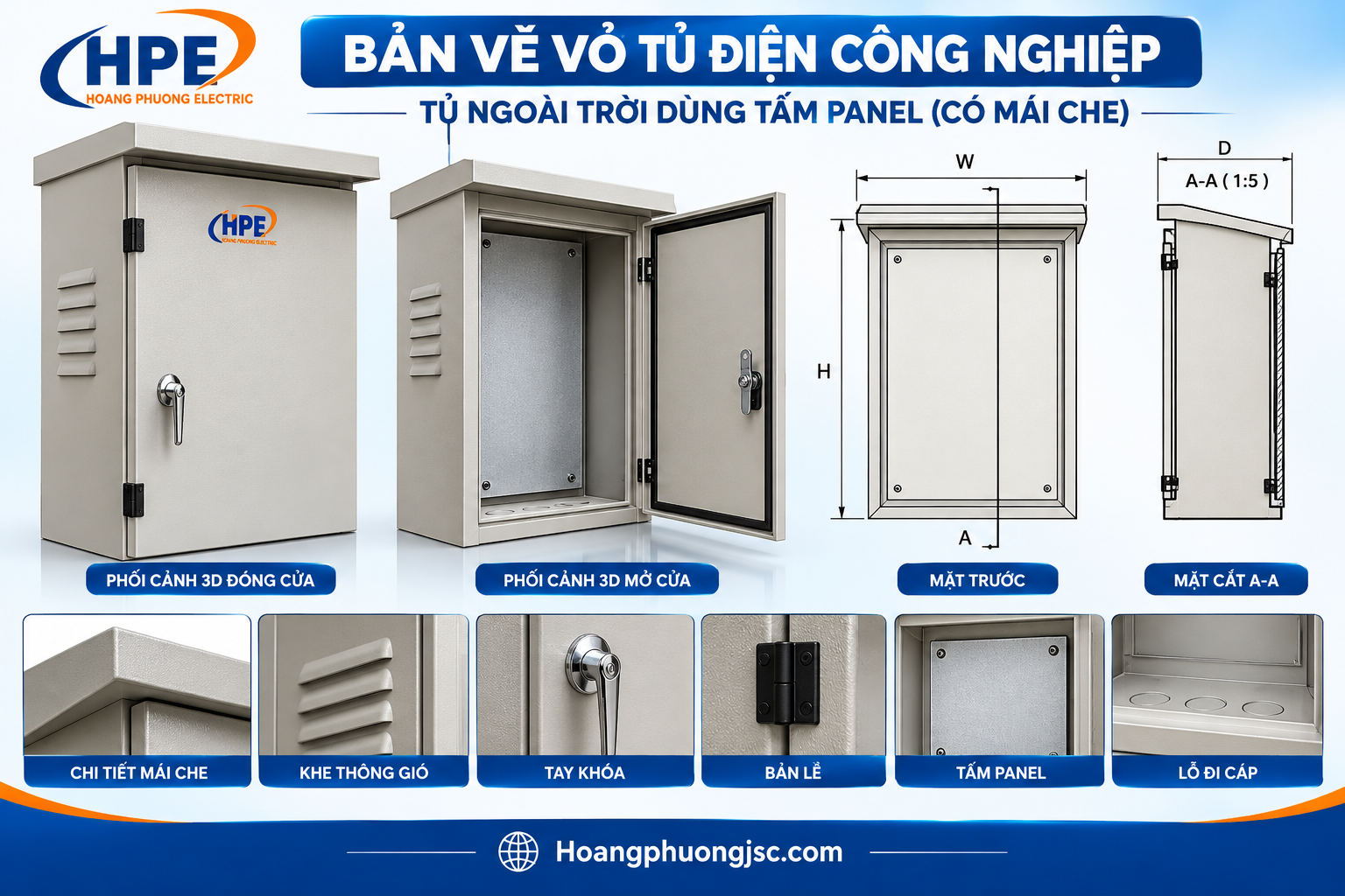 Tủ điện ngoài trời