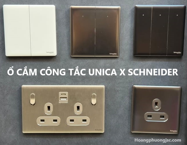Công tắc ổ cắm Schneider Unica X